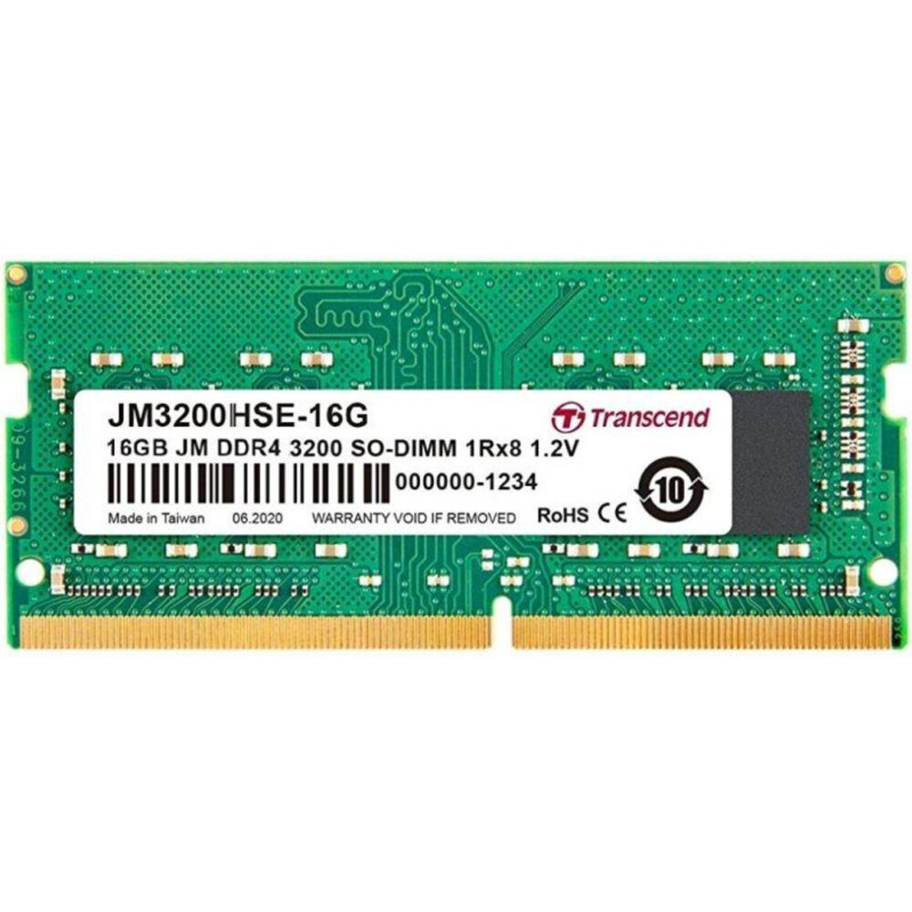 Transcend Memory Laptop DDR4, 16GB (3200)/ JM3200HSE-16G
