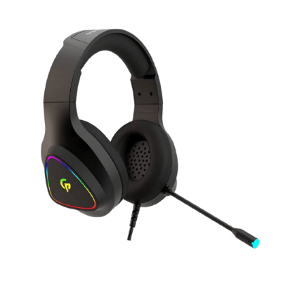 Porodo Gaming RGB Headphone HD Sound PDX414-BK