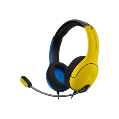 NINTENDO SWITCH LVL40 WIRED STEREO GAMING HEADSET – BLUE & YELLOW