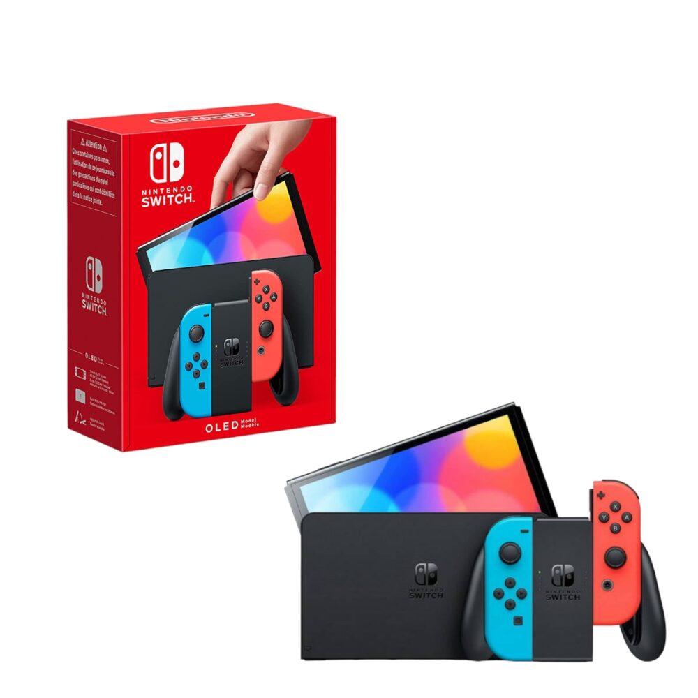 NINTENDO SWITCH OLED NEON CONSOLE 64GB