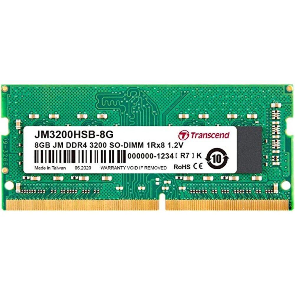 Transcend Memory Laptop DDR4,  8GB (3200)/ JM3200HSB-8G