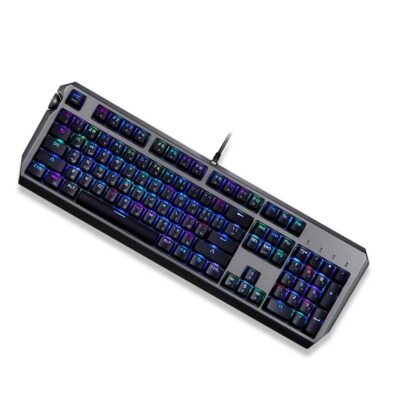 Porodo Gaming Mechanical Gaming Keyboard High-Grade Metal Build PDX219-BSW
