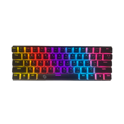 Porodo Gaming 61 Keys Pudding Mechanical Keyboard PDX224