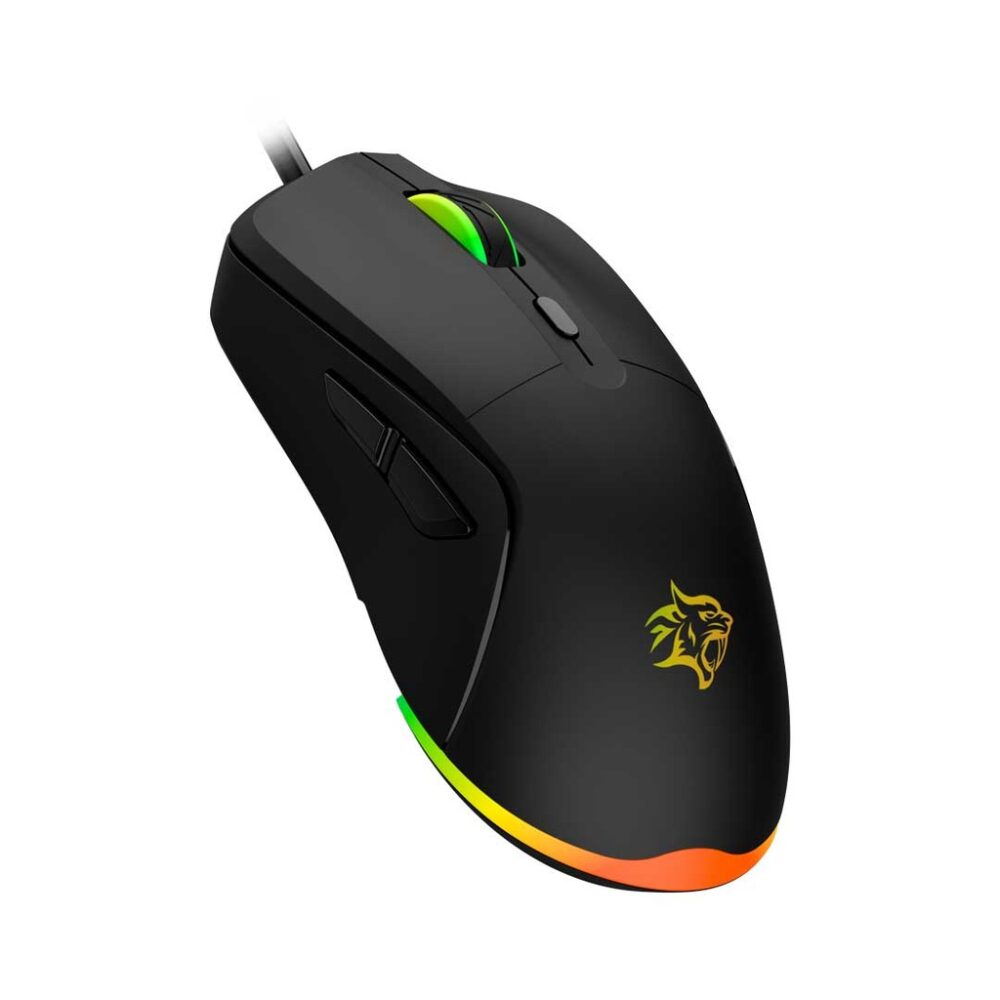 Porodo Gaming 7200 DPI Gaming Mouse 6 Programmable Keys PDX322
