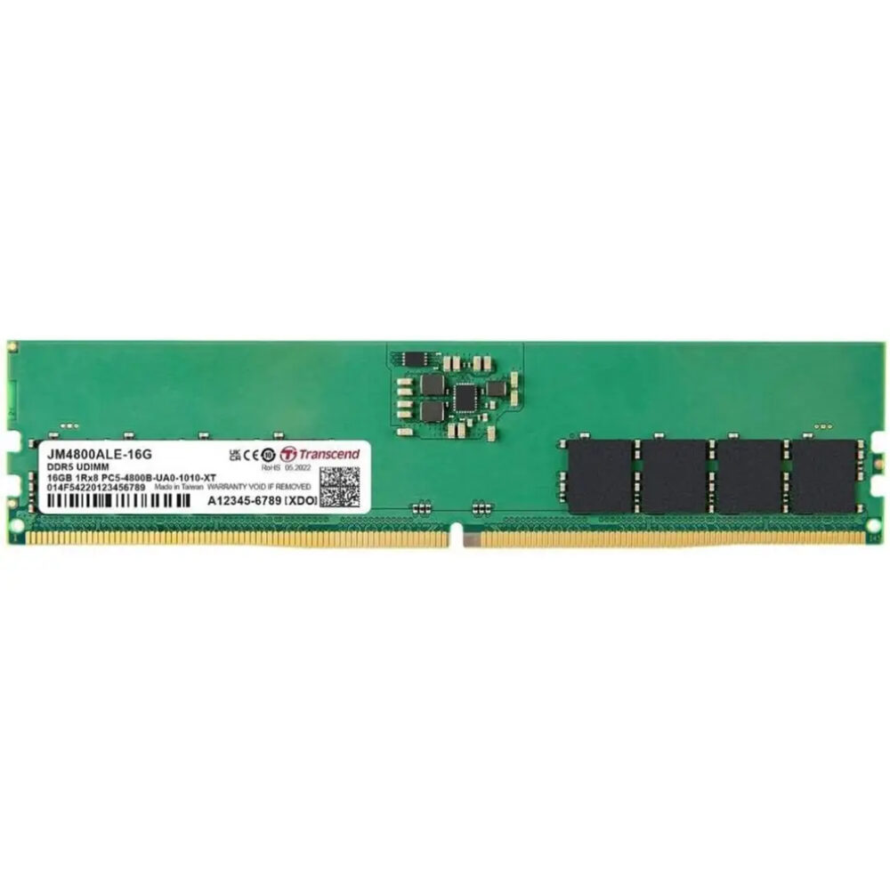 Transcend Memory Desktop DDR5, 16GB (4800)/ JM4800ALE-16G