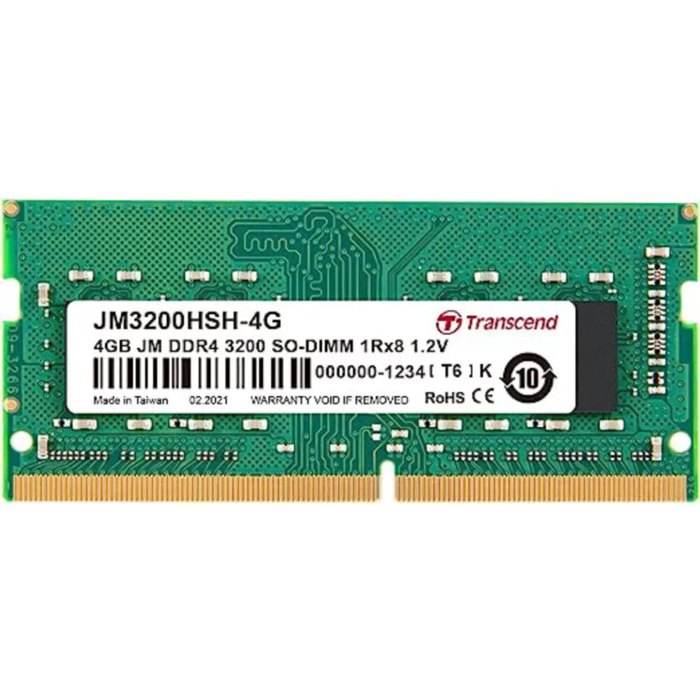 Transcend Memory Laptop DDR4,  4GB (3200)/ JM3200HSH-4G