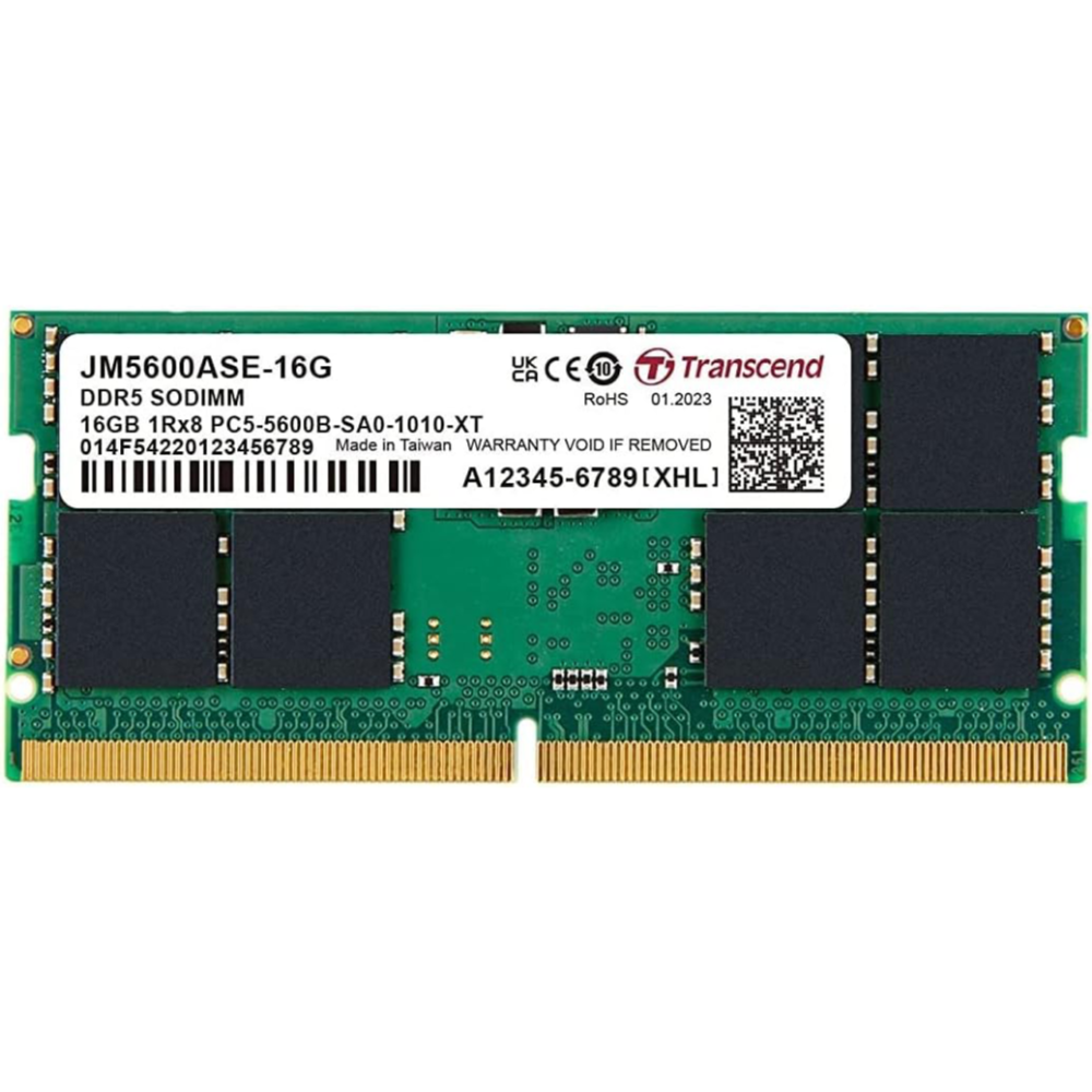 16GB Transcend Memory Laptop DDR5, (5600)/ JM5600ASE-16G