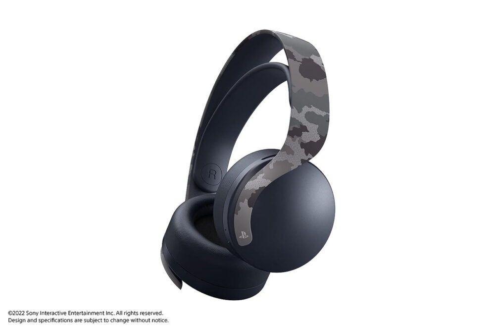 PS5 PULSE 3D GRAY CAMOUFLAGE WIRELESS HEADSE