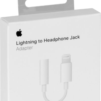 Original Apple Lightning to 3.5mm Headphone Jack Adapter MMX62ZM/A