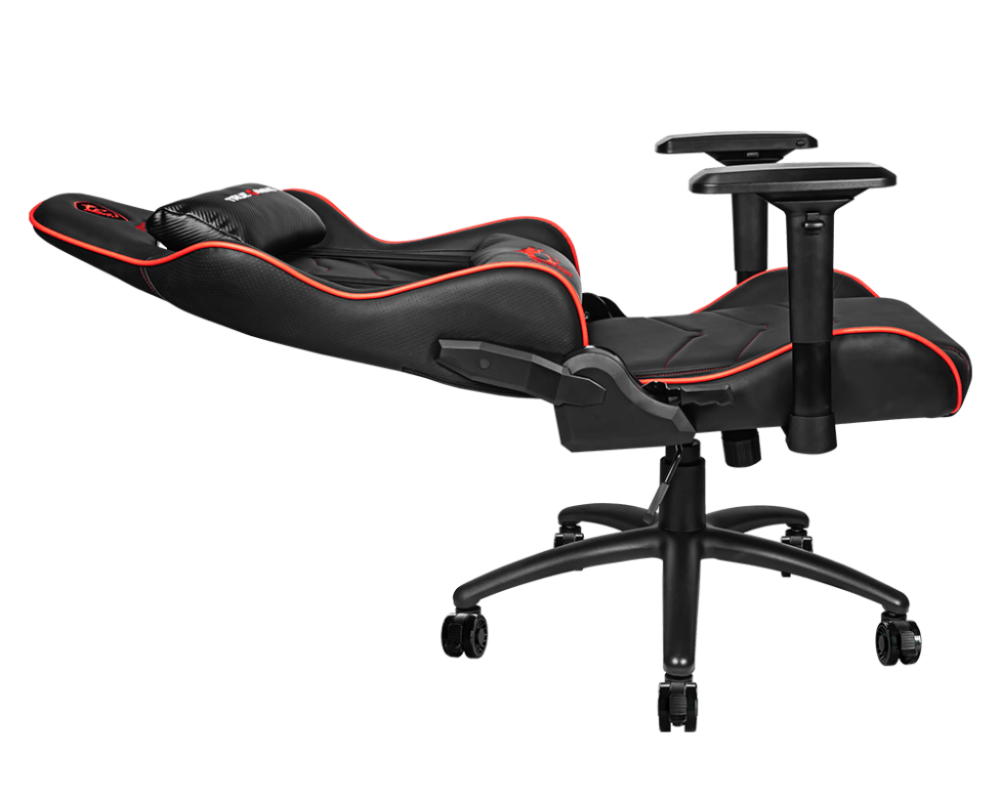 MSI GAMING CHAIR MAG CH120 X BLACK AND RED - Image 4