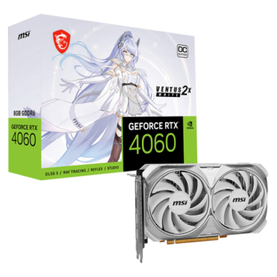 MSI GeForce RTX 4060 VENTUS 2X WHITE 8G OC