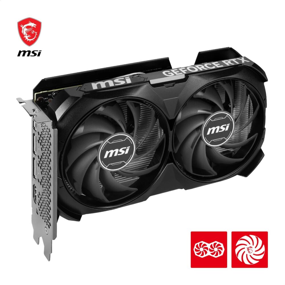 MSI GeForce RTX 4060 Ti VENTUS 2X BLACK 16G OC - Image 2