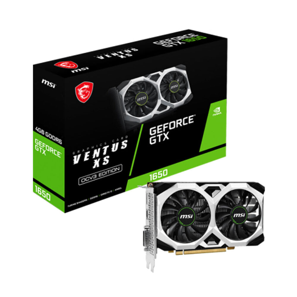 MSI GeForce GTX 1650 D6 VENTUS XS OCV3