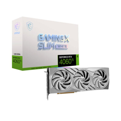 MSI GeForce RTX 4060 Ti GAMING X SLIM WHITE 16G