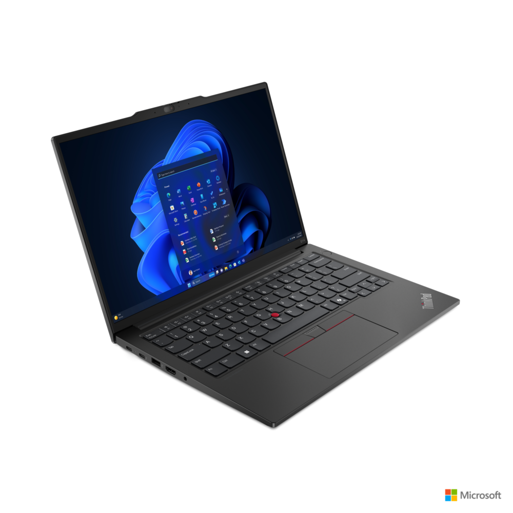 Lenovo ThinkPad E14 21M7000FGR,Ultra 5 125U, 512GB SSD, 8GB DDR5, 14.0 Inch, 1920x1200, Integrated Intel Graphics ,No OS, Black, 2 Year Warranty (Ara) + Bag - Image 2