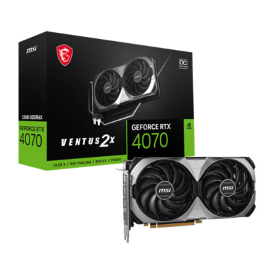 MSI GeForce RTX 4070 VENTUS 2X E 12G OC