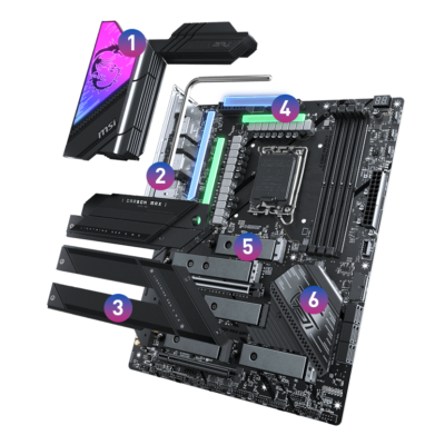 MSI ATX MPG Z790 CARBON MAX WIFI II - Image 2