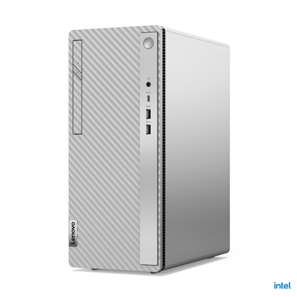 Lenovo IdeaCentre 5 14IAB7 90T2000SUS/ Intel Core I5-12500/ 256GB SSD+1TB HDD/ 12GB DDR4 RAM/ Intel UHD Graphics 730/ Windows 11 Home/ Wi-Fi & Bluetooth/ Keyboard & Mouse Included, 1 Year Warranty